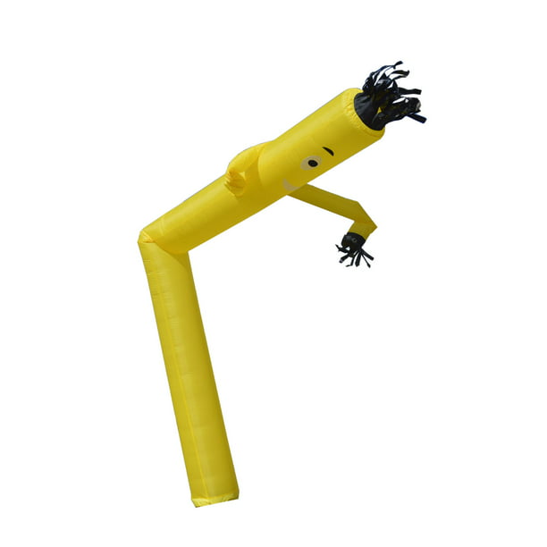 GHP 20-Feet Green 210T-Polyester Plastic & Iron Inflatable Puppet Dancer with Blower 